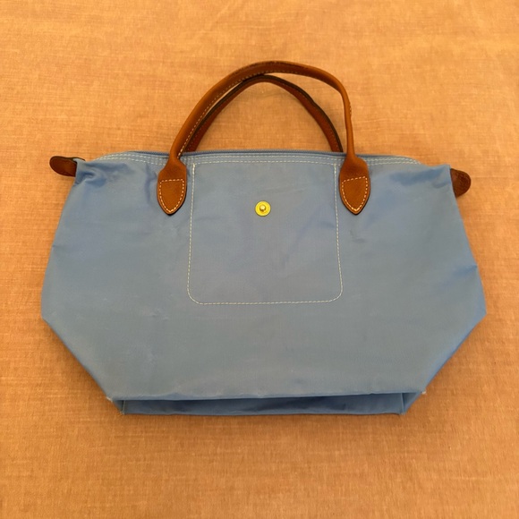 Longchamp
Le Pliage Original Small Nylon Tote Bag blue gold hardware - Picture 2 of 8